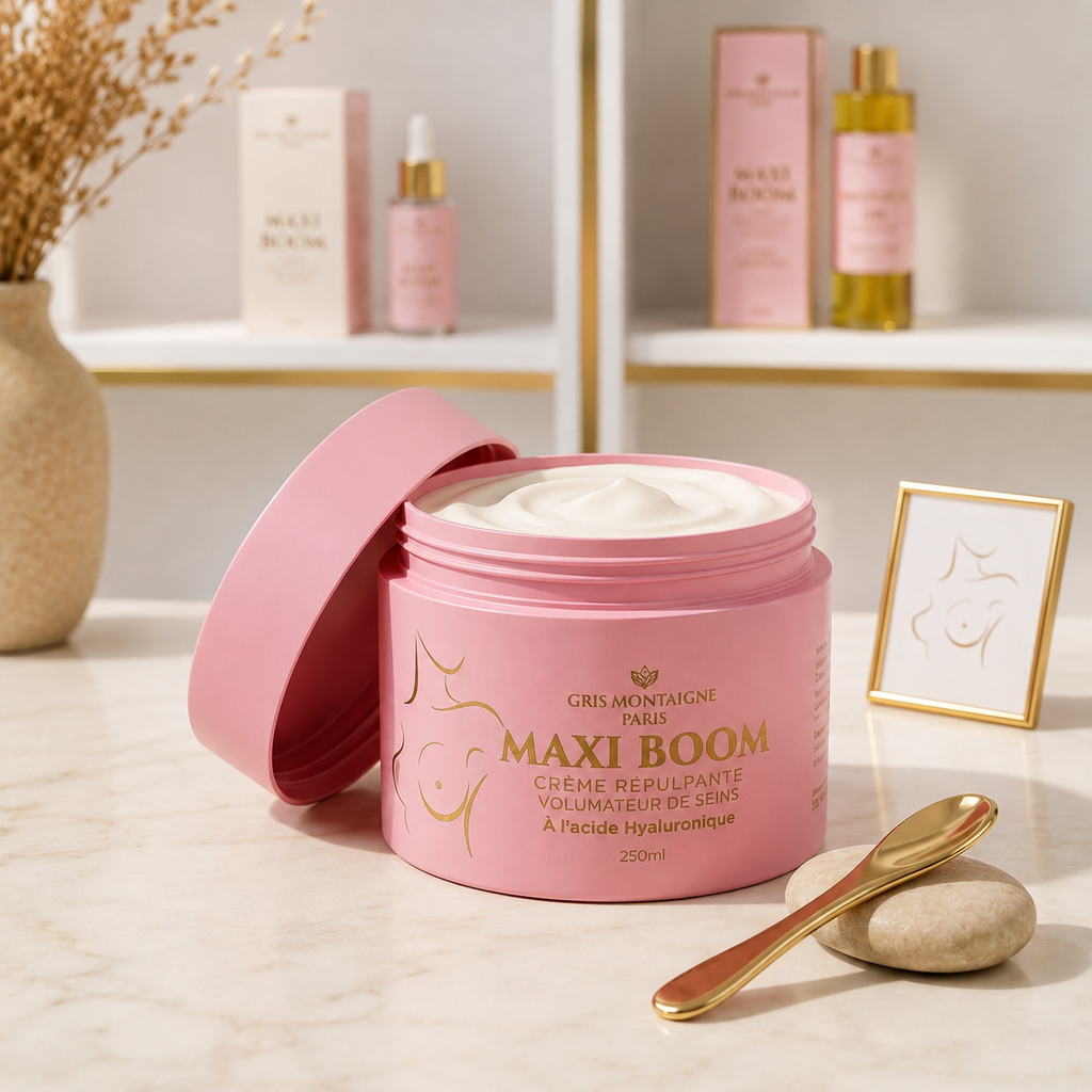 Crème repulpante volumateur de seins – MAXI BOOM 250ML