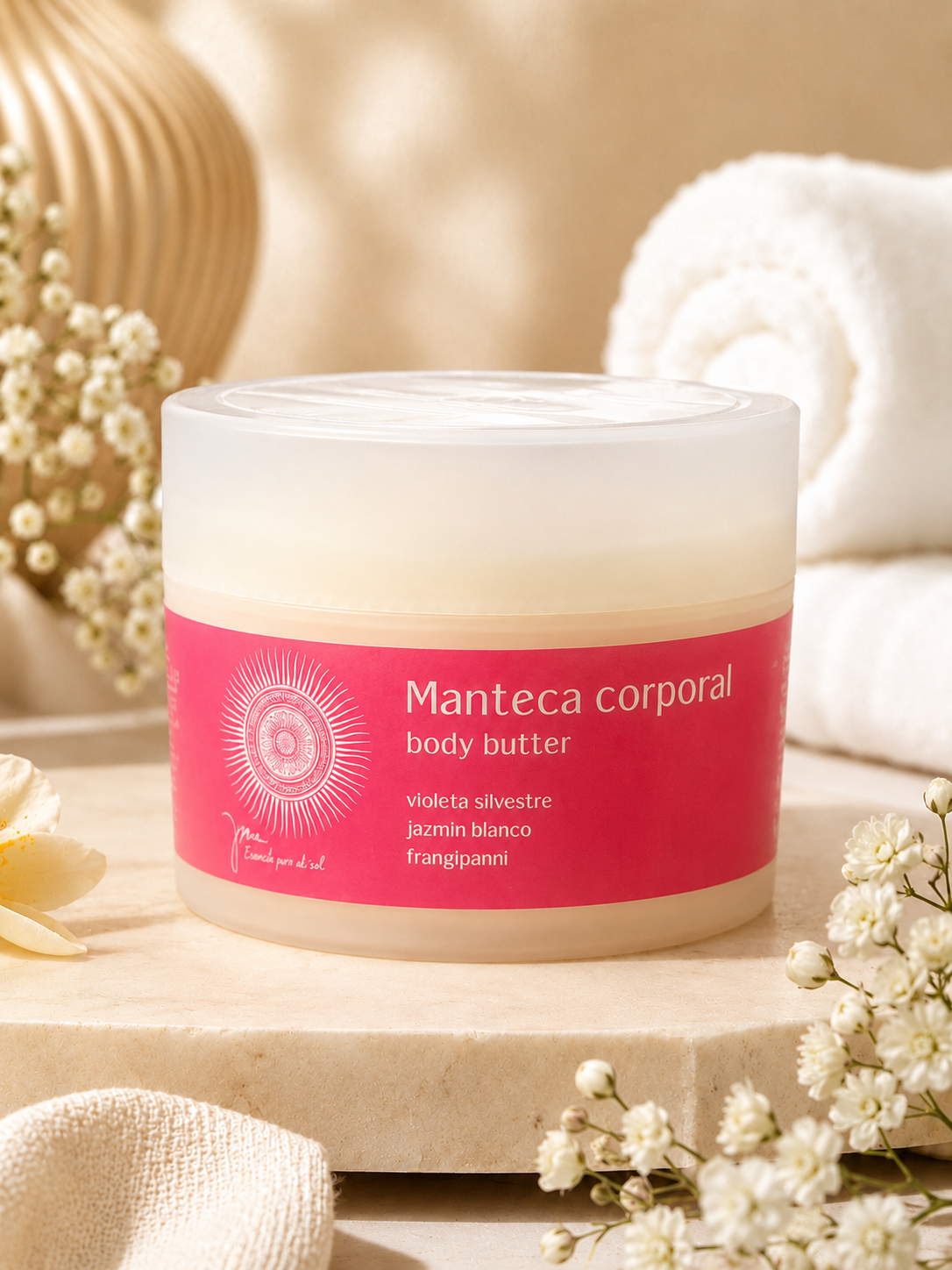 Beurre Corporel – Violette, Jasmin Blanc & Frangipanier